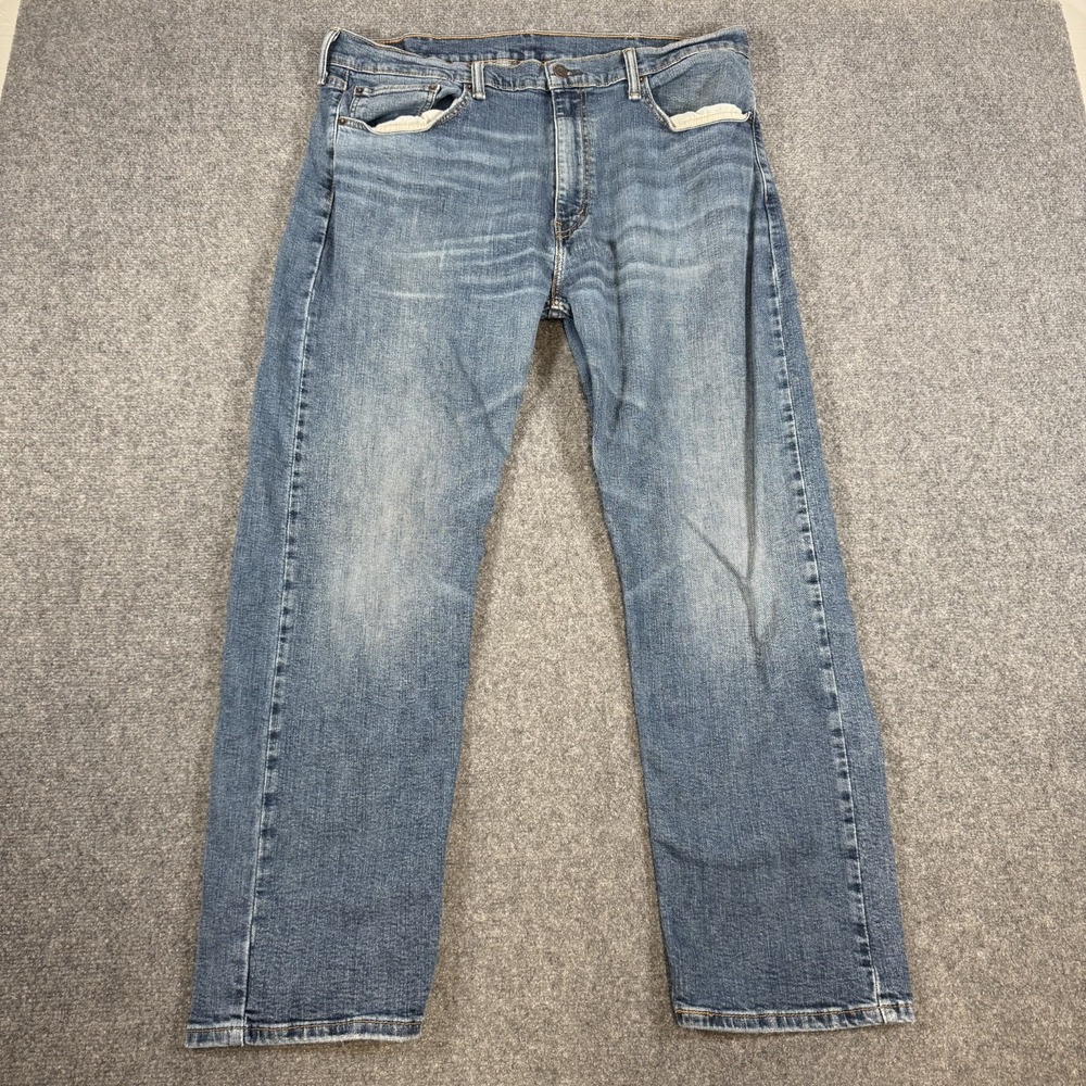 Levi's Jeans Mens 38x30‎ (Fit 36x29) Blue 505 Regular Fit Straight Medium Wash